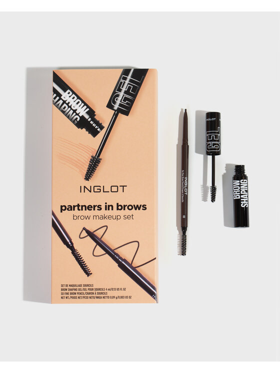 INGLOT INGLOT Partners in Brows Zestaw do makijażu