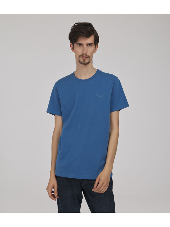 Lee Cooper Lee Cooper T-Shirt SIMPLE Niebieski Regular Fit