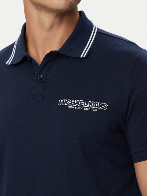 MICHAEL Michael Kors MICHAEL Michael Kors Polo särk CF6536S19P Tumesinine Regular Fit