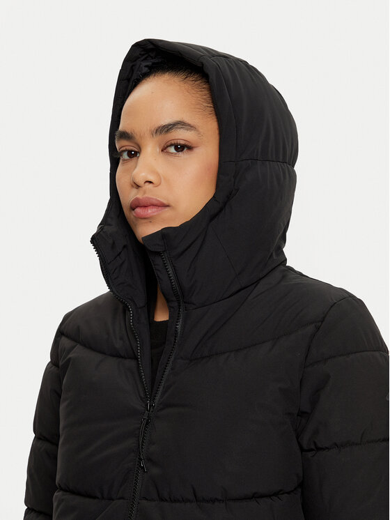 4F 4F Zimné bundy 4FWAW24TDJAF473 Čierna Regular Fit