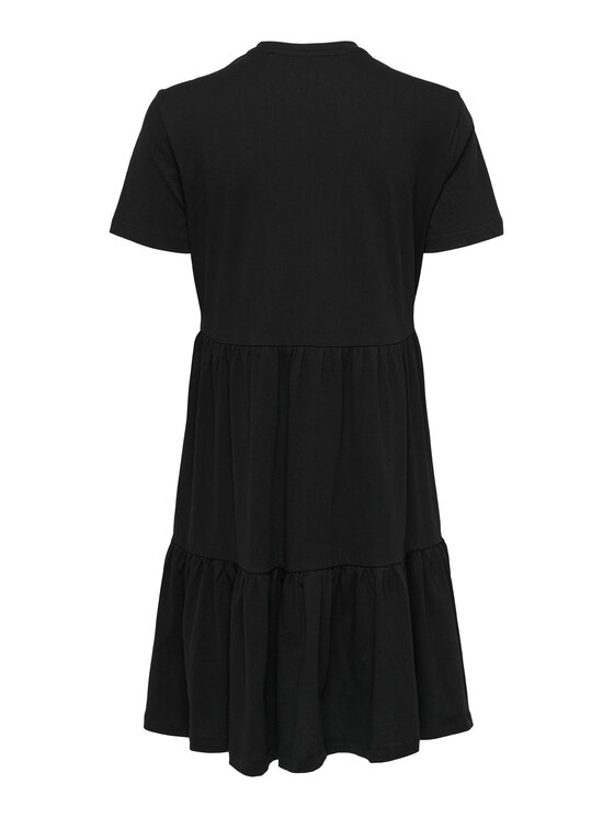 ONLY Kleid für den Alltag 15286934 Schwarz Regular Fit | Modivo.de