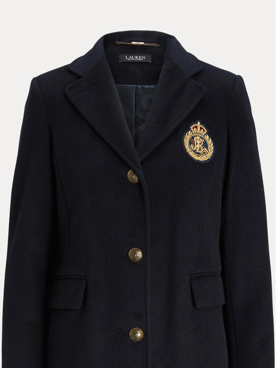 LAUREN RALPH LAUREN LAUREN RALPH LAUREN Vuneni kaput 297958509002 Tamnoplava Regular Fit