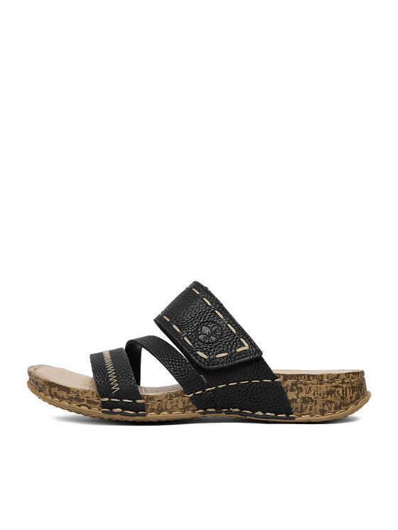 Rieker Rieker Šlepetės 61150-01 Juoda