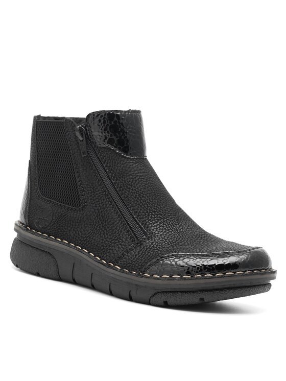 Rieker Rieker Botine 73355-00 Negru