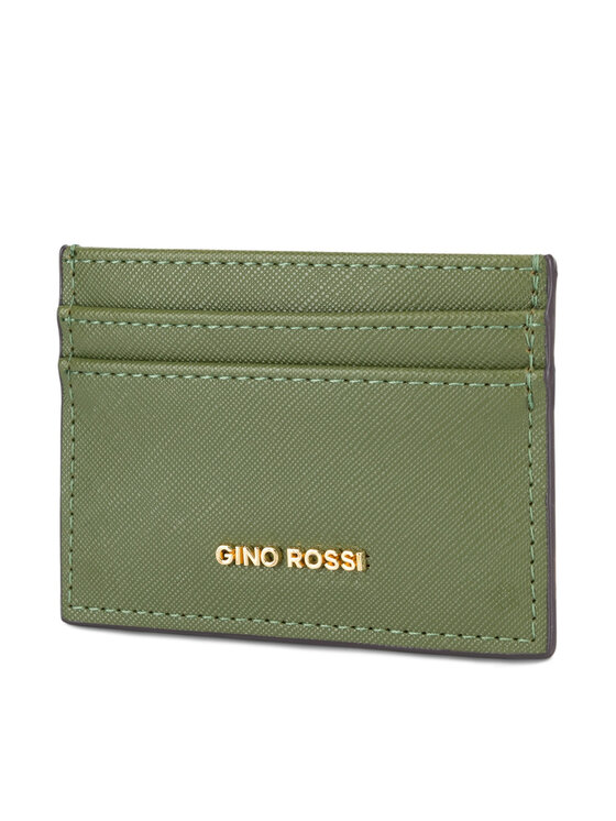 Gino Rossi Gino Rossi Чохол для кредиток QYL0023 Зелений