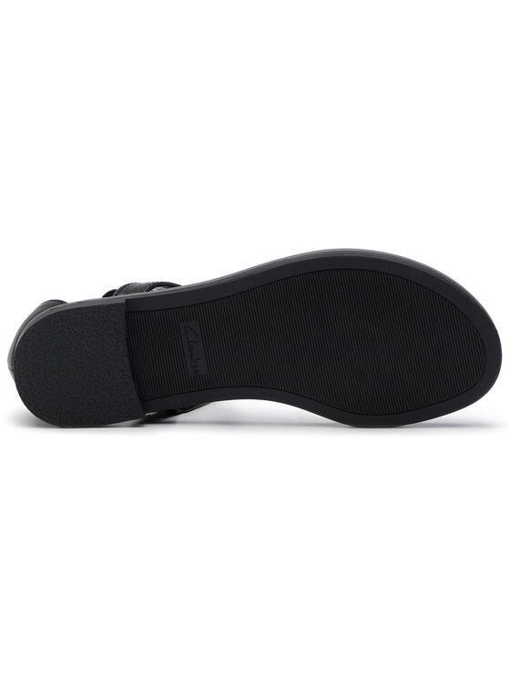 Clarks Clarks Sandále Bay Poppy 261421634 Čierna