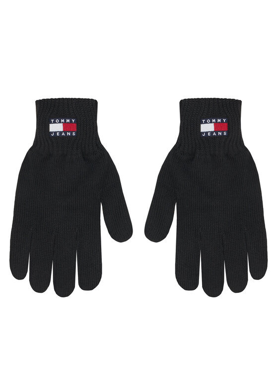 Tommy Hilfiger Tommy Hilfiger Herrenhandschuhe Heritage AM0AM13680 Schwarz