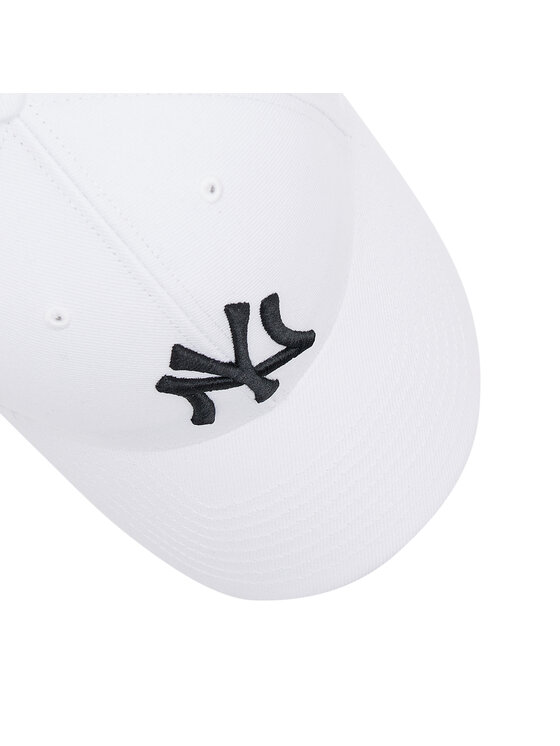 47 Brand 47 Brand Czapka z daszkiem New York Yankees B-MVP17WBV-WHF Biały