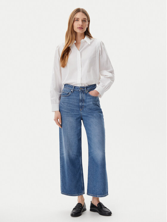 Marc O'Polo Marc O'Polo Teksad M02 9078 12091 Sinine Wide Leg