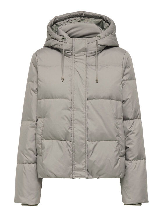 ONLY ONLY Пухено яке Alice 15316455 Зелен Regular Fit