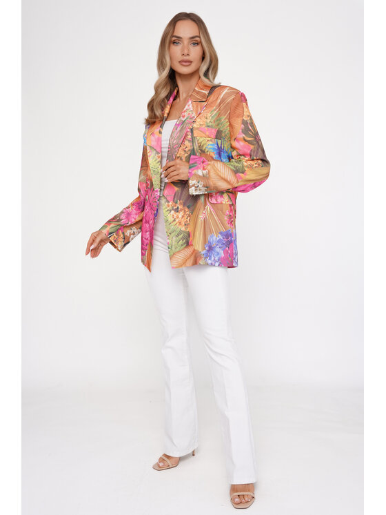 lemoniade lemoniade Marynarka L776Z Hawaii Kolorowy Oversize