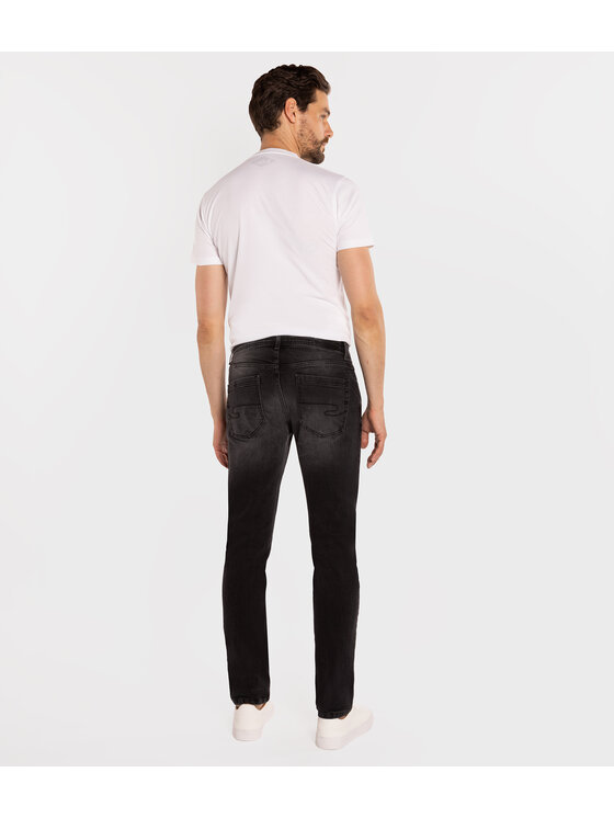 Lee Cooper Lee Cooper Jeansy DENZEL 2703 Czarny Slim Fit