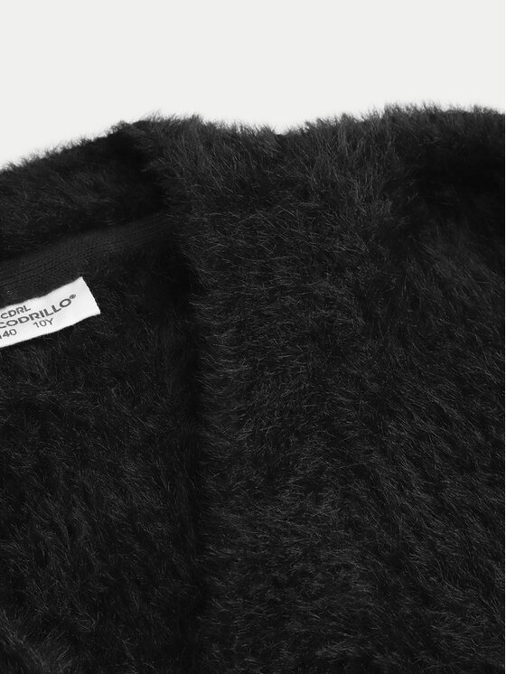 Coccodrillo Coccodrillo Strickjacke ZC4172201MGJ Schwarz Regular Fit