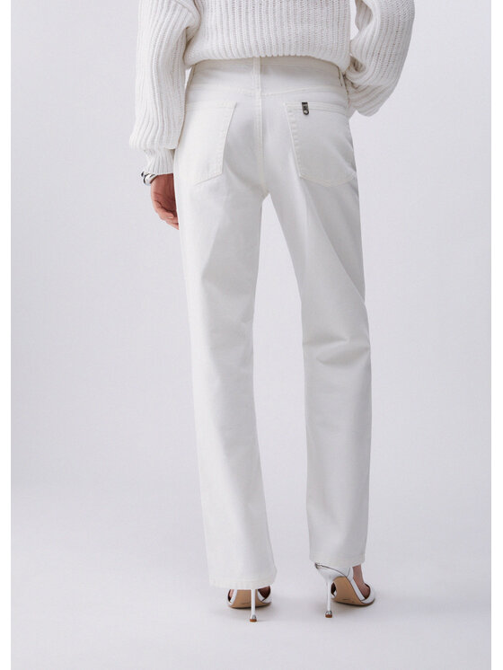 Liu Jo Liu Jo Jeansy UA6321TM05711111 Biały Regular Fit
