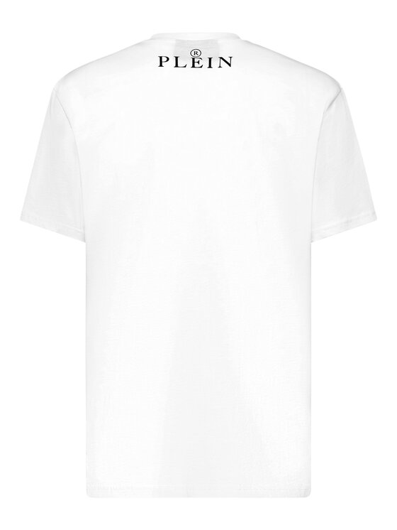 PHILIPP PLEIN PHILIPP PLEIN T-Shirt 22947 Bílá Regular Fit