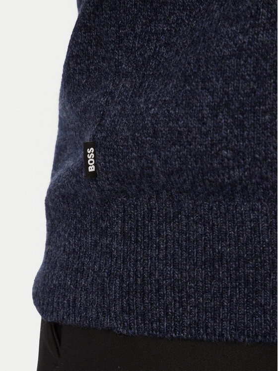 BOSS BOSS Pulover C-Folpe 50570662 Bleumarin Regular Fit