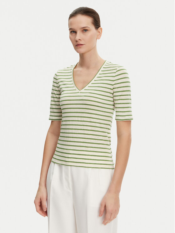 Weekend Max Mara Weekend Max Mara T-shirt Opzione 2515941012 Verde Regular Fit