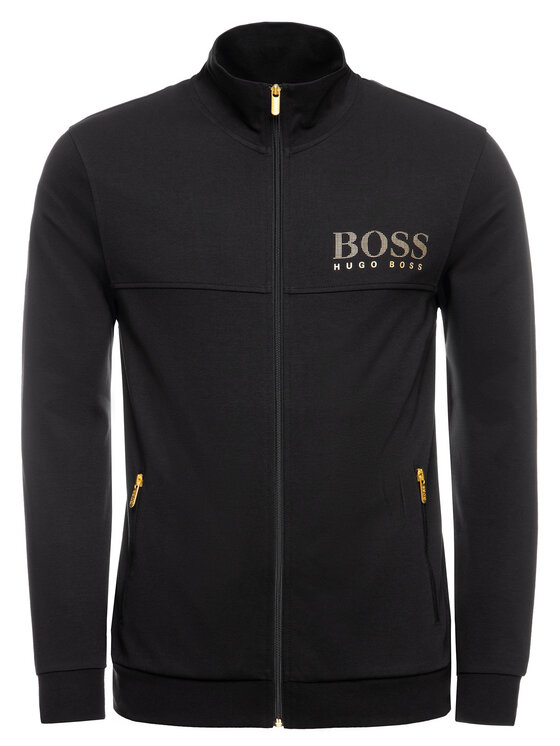 Boss Boss Bluză Tracksuit 50420366 Negru Regular Fit