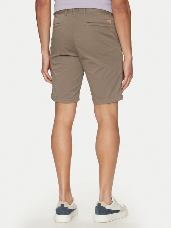 BOSS BOSS Stoffshorts 50536723 Beige Slim Fit