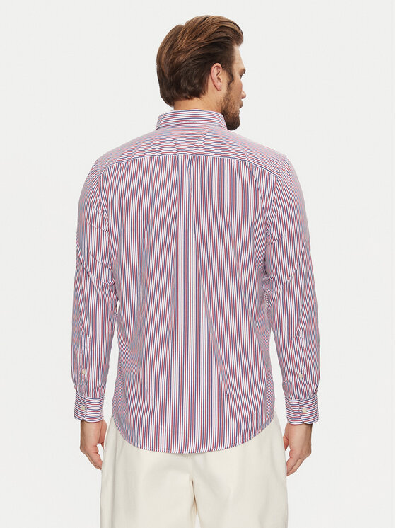 Tommy Hilfiger Tommy Hilfiger Koszula Classic MW0MW37549 Czerwony Regular Fit