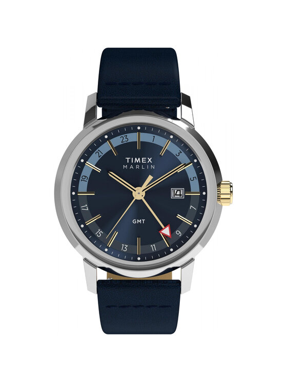 Timex Timex Zegarek TW2Y47900 Niebieski