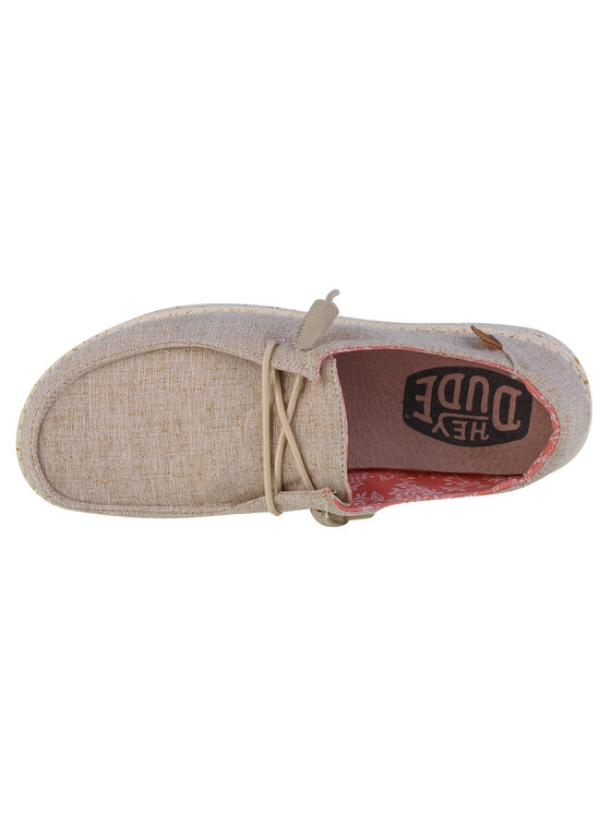 Hey Dude Hey Dude Sneakers Hey Dude Wendy Chambray Beige