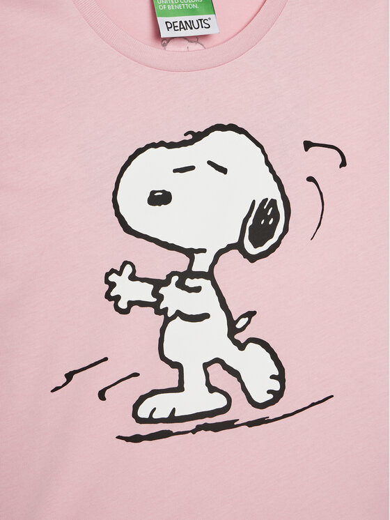 United Colors Of Benetton United Colors Of Benetton T-Shirt 3X1SC10NG Rosa Regular Fit
