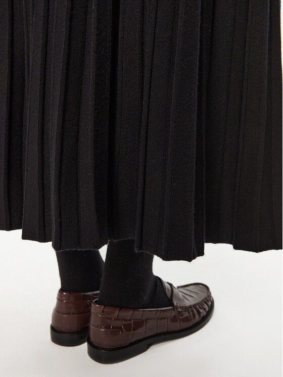 OUI OUI Plesirana suknja 89176 Crna Regular Fit