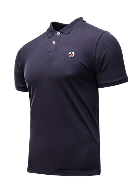Jott Jott Polo SS23MPOL10-104_M Granatowy Regular Fit
