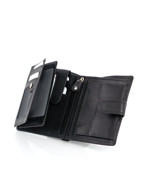 Mustang Mustang Portafoglio da uomo DENIMO HIGH WALLET Nero