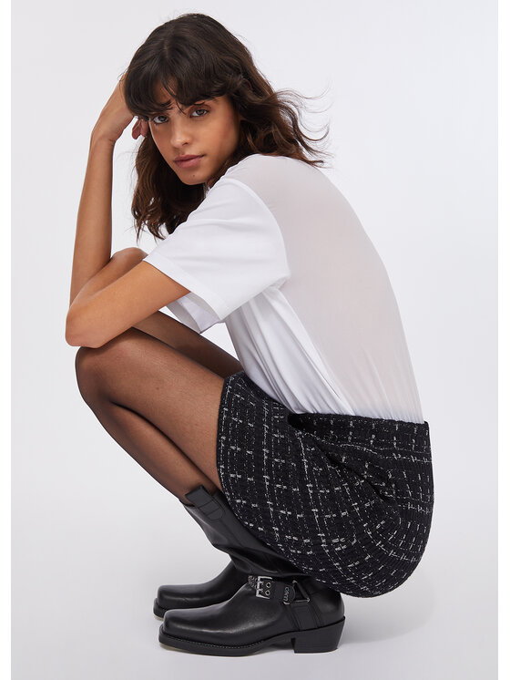 Liu Jo Liu Jo Minigonna MF5056MA25RP9017 Nero Regular Fit