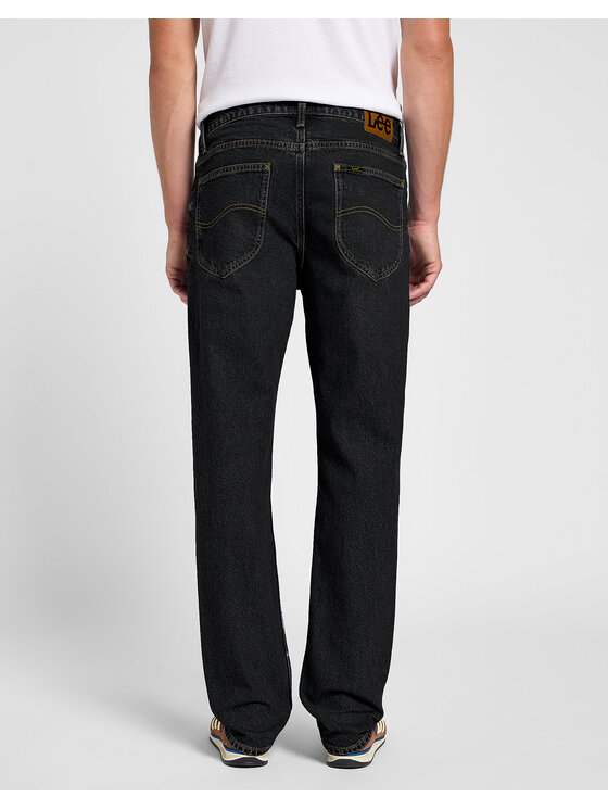 Lee Lee Jeansy WEST Czarny Loose Fit