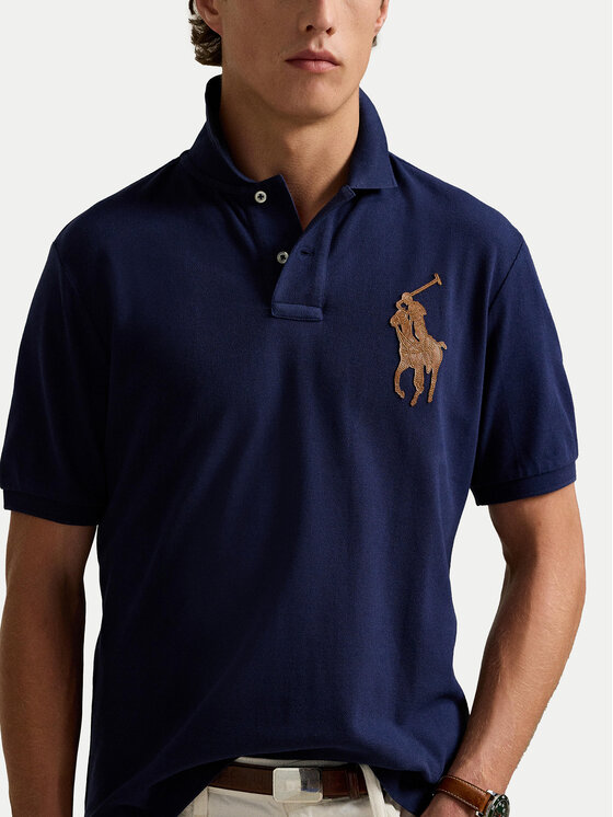 Polo Ralph Lauren Polo Ralph Lauren Pólóing 710958776001 Sötétkék Regular Fit