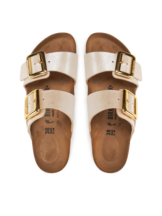 Birkenstock Birkenstock Natikače Sydney Cushion Buckle 1029492 Écru