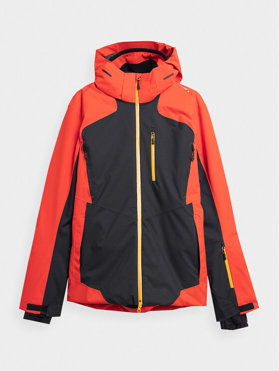 4F 4F Μπουφάν για σκι 4FAW23TTJAM283 Μαύρο Regular Fit