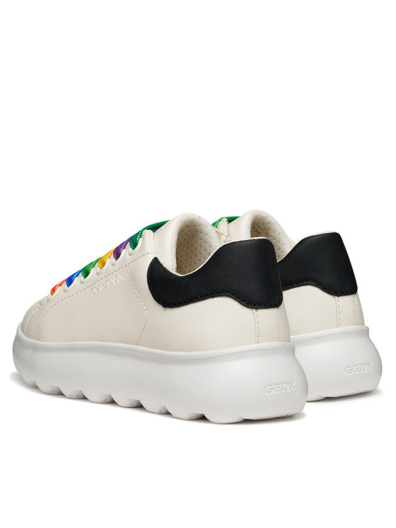 Geox Geox Сникърси J Puffypop J55MRA 000BC C0653 S Бял
