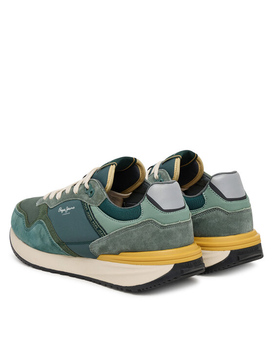 Pepe Jeans Pepe Jeans Sneakersy Buster Pro Main M PMS600009 Zelená