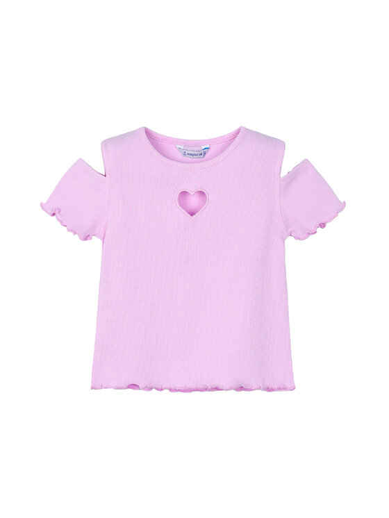 Mayoral T-Shirt 3005 Różowy Slim Fit