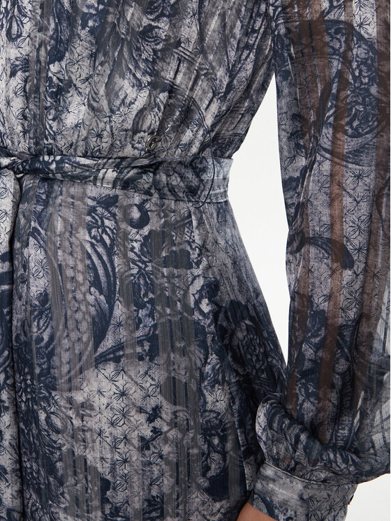Guess Guess Haljina za svaki dan W5RK77 WGWV2 Tamnoplava Regular Fit