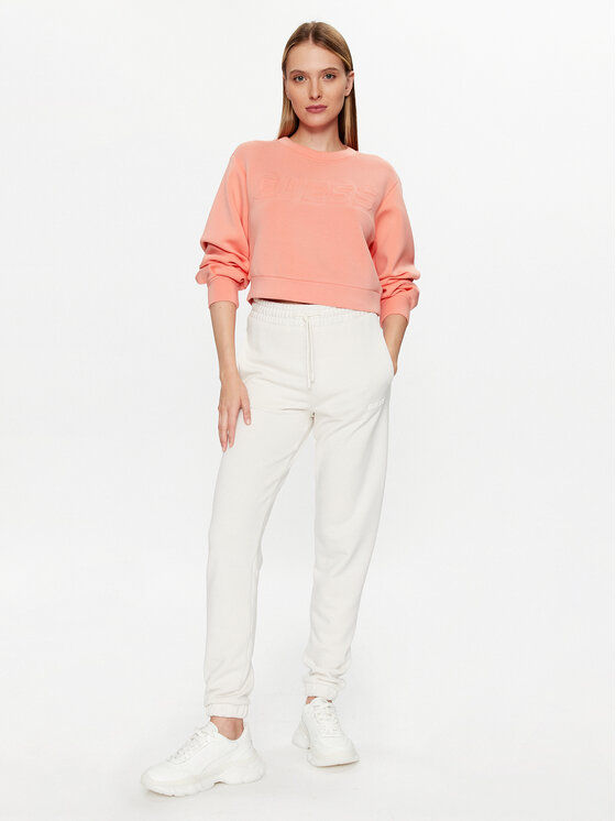 Guess Guess Sweatshirt V3BQ15 K7UW2 Korallenfarben Regular Fit