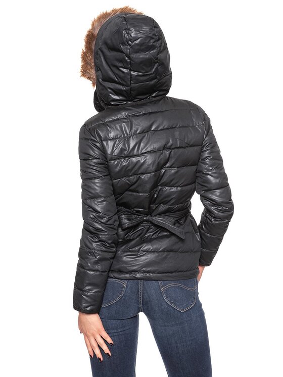 Lee Lee Kurtka damska PUFFER JACKET Czarny Regular Fit