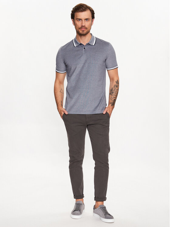 BOSS Boss Polo särk 50486172 Sinine Regular Fit