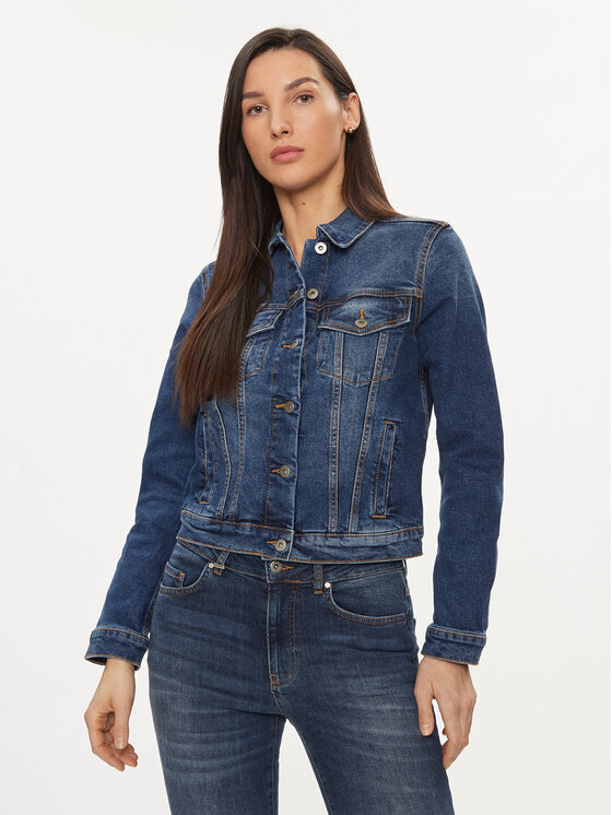United Colors Of Benetton United Colors Of Benetton Traper jakna 21TBDN00N Plava Regular Fit