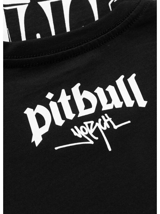 PITBULL PITBULL T-Shirt ESQUELETO Czarny Regular Fit