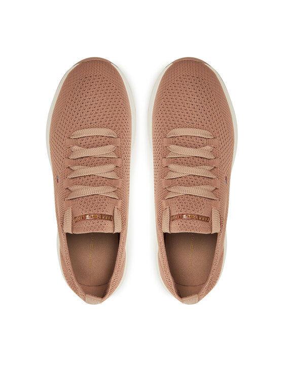 Tommy Hilfiger Tommy Hilfiger Sneakersy FW0FW08813 Beżowy