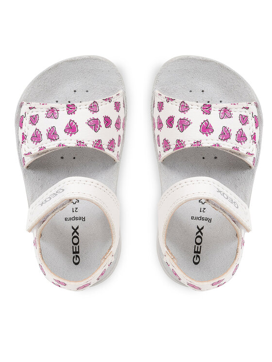 Geox Geox Sandale B Sandal Lightfloppy B455TB 00004 C0563 Alb