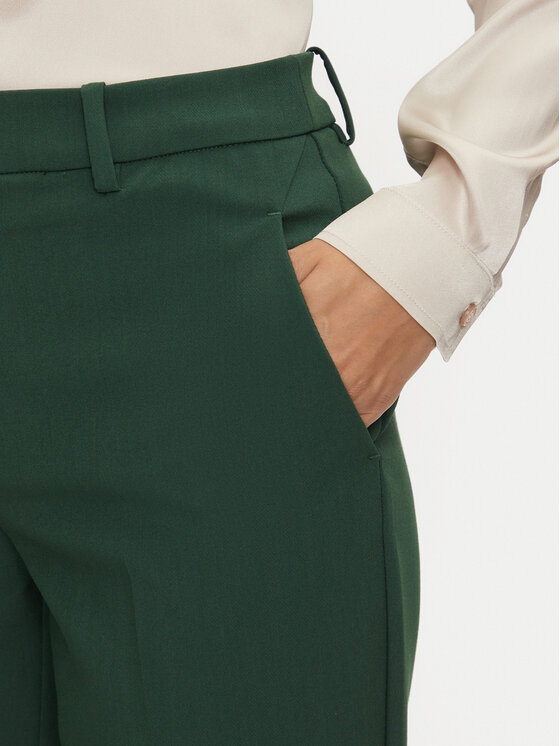YAS YAS Chino hlače Bella 26033693 Zelena Regular Fit