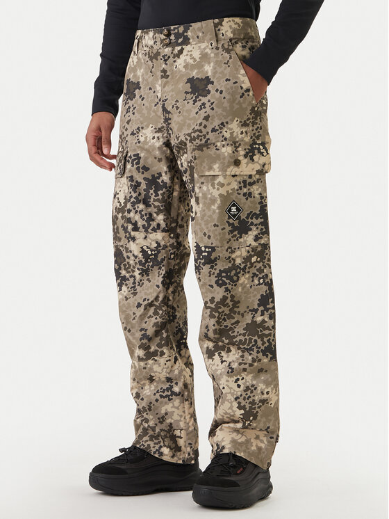 DC Shoes Pantaloni pentru snowboard Code ADYTP03049 Maro Regular Fit