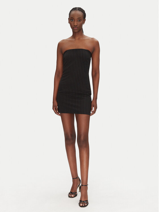 Patrizia Pepe Patrizia Pepe Sukienka koktajlowa 8A1342/A457-F1OO Czarny Slim Fit