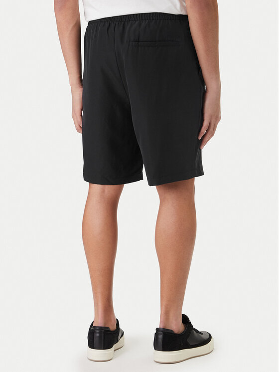 Calvin Klein Calvin Klein Šortky z materiálu LV04LF614G Černá Regular Fit